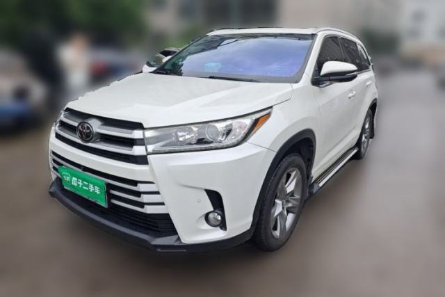 Used Toyota Highlander 2018 2.0T Four-Wheel Drive Luxury Edition 7 Seats China V Emission Standard