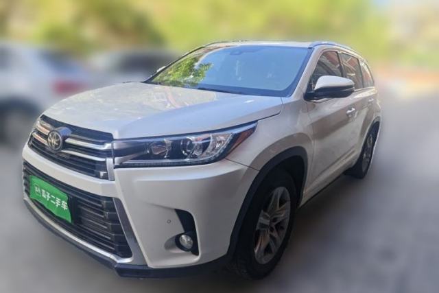Used Toyota Highlander 2018 2.0T Four-Wheel Drive Prestige Version 7 Seats China V Emission Standard