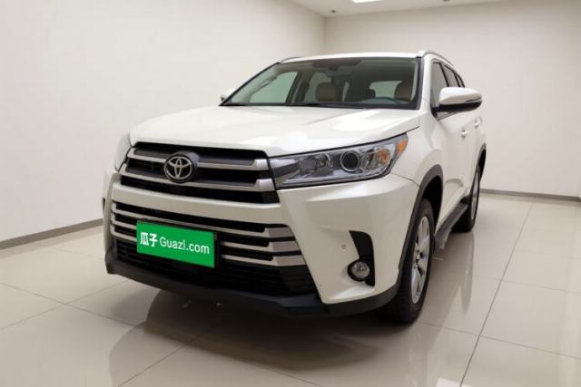 Used Toyota Highlander 2018 2.0T Four-Wheel Drive Luxury Version 7 Seats China VI Standard
