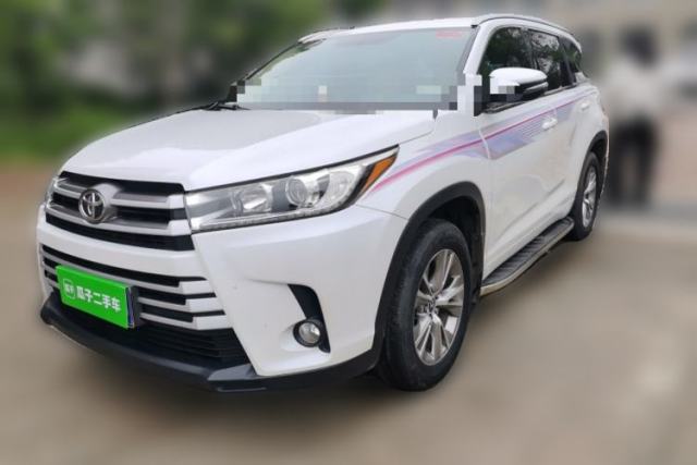 Used Toyota Highlander 2018 2.0T Two-Wheel Drive Elite Version 5 Seats China VI Standard