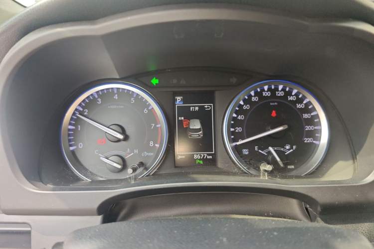 Used Toyota Highlander 2018 2.0T Four-Wheel Drive Prestige Version 7 Seats China VI Standard Instrument Cluster
