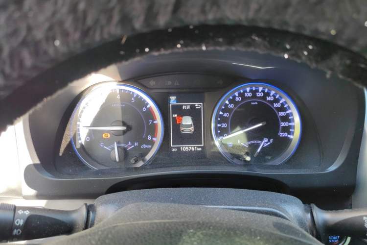 Used Toyota Highlander 2018 2.0T Four-Wheel Drive Prestige Version 7 Seats China VI Standard Instrument Cluster