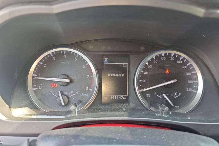 Used Toyota Highlander 2018 2.0T Four-Wheel Drive Luxury Edition 7 Seats China V Emission Standard Instrument Cluster