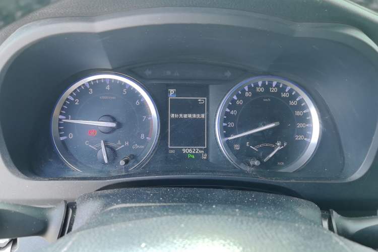 Used Toyota Highlander 2018 2.0T Four-Wheel Drive Luxury Version 7 Seats China VI Standard Instrument Cluster