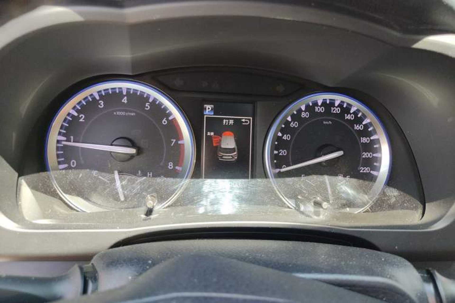 Used Toyota Highlander 2018 2.0T Four-Wheel Drive Luxury Version 7 Seats China VI Standard Instrument Cluster