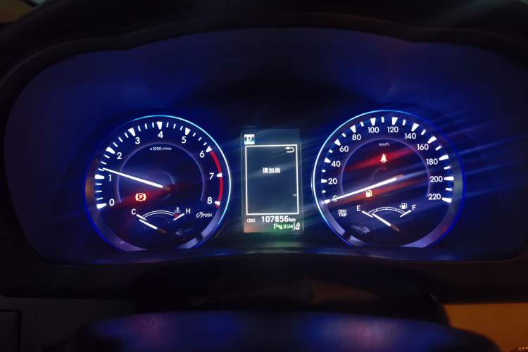 Used Toyota Highlander 2018 2.0T Four-Wheel Drive Supreme Edition 7-Seater China VI Instrument Cluster