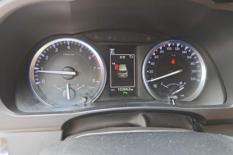 Used Toyota Highlander 2018 2.0T Four-Wheel Drive Prestige Version 7 Seats China VI Standard Instrument Cluster