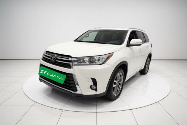 Used Toyota Highlander 2018 2.0T Four-Wheel Drive Prestige Version 7 Seats China VI Standard