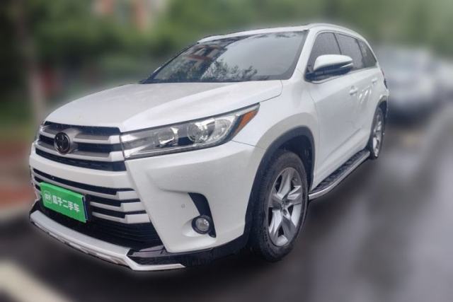 Used Toyota Highlander 2018 2.0T Four-Wheel Drive Luxury Version 7 Seats China VI Standard