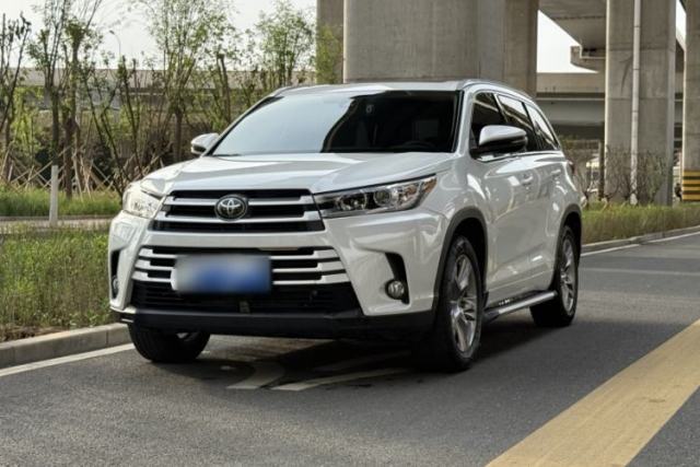 Used Toyota Highlander 2018 2.0T Four-Wheel Drive Luxury Version 7 Seats China VI Standard