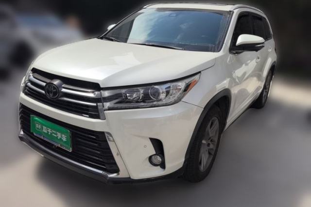Used Toyota Highlander 2018 2.0T Four-Wheel Drive Prestige Version 7 Seats China VI Standard
