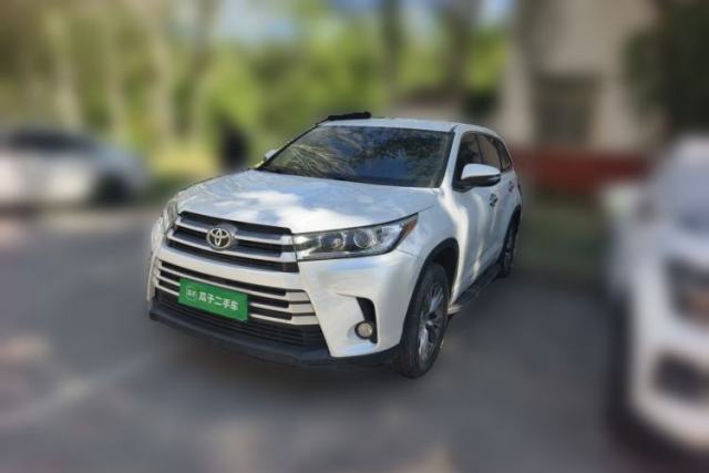 Used Toyota Highlander 2018 2.0T Two-Wheel Drive Elite Version 5 Seats China VI Standard