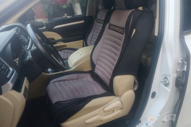 Used Toyota Highlander 2018 2.0T Four-Wheel Drive Elite Edition 7 Seats China VI Standard Left Front Seat