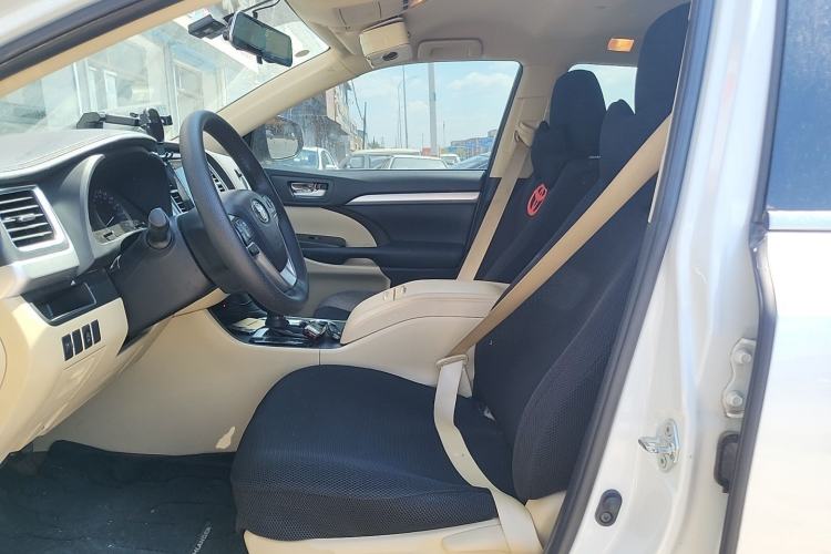 Used Toyota Highlander 2018 2.0T Two-Wheel Drive Elite Version 5 Seats China VI Standard Left Front Seat