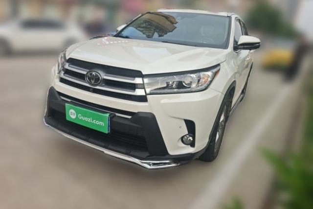 Used Toyota Highlander 2018 2.0T Four-Wheel Drive Luxury Edition 7 Seats China V Emission Standard