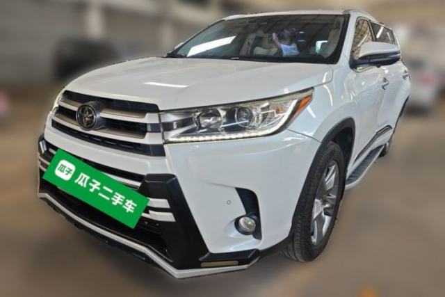 Used Toyota Highlander 2018 2.0T Four-Wheel Drive Luxury Version 7 Seats China VI Standard