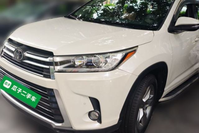 Used Toyota Highlander 2018 2.0T Four-Wheel Drive Prestige Version 7 Seats China VI Standard