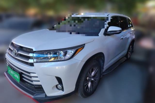 Used Toyota Highlander 2018 2.0T Four-Wheel Drive Elite Edition 7 Seats China VI Standard