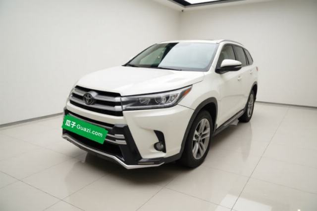 Used Toyota Highlander 2018 2.0T Four-Wheel Drive Luxury Edition 7 Seats China V Emission Standard