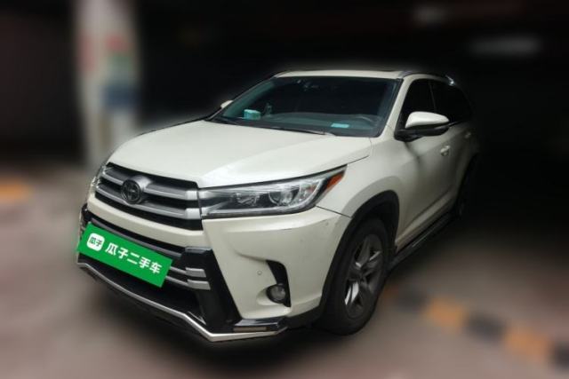 Used Toyota Highlander 2018 2.0T Four-Wheel Drive Luxury Edition 7 Seats China V Emission Standard