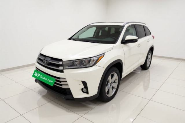 Used Toyota Highlander 2018 2.0T Four-Wheel Drive Luxury Edition 7 Seats China V Emission Standard