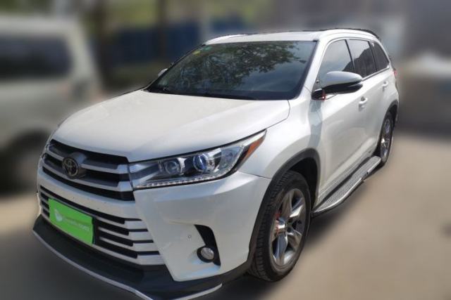 Used Toyota Highlander 2018 2.0T Four-Wheel Drive Luxury Edition 7 Seats China V Emission Standard