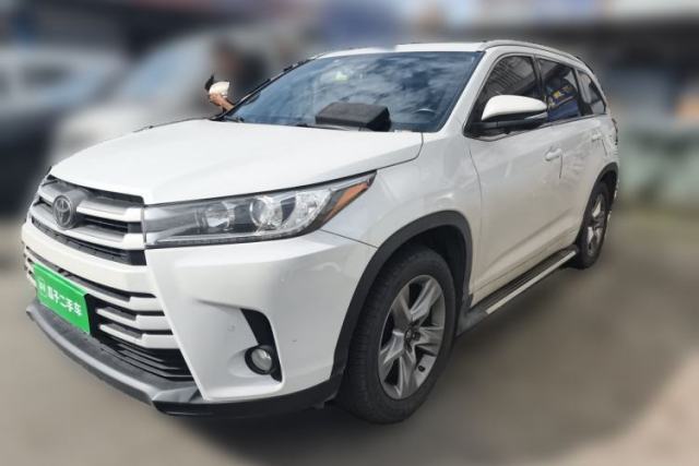 Used Toyota Highlander 2018 2.0T Four-Wheel Drive Luxury Version 7 Seats China VI Standard