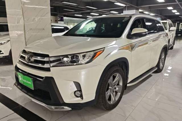Used Toyota Highlander 2018 2.0T Four-Wheel Drive Luxury Version 7 Seats China VI Standard