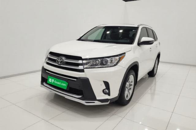 Used Toyota Highlander 2018 2.0T Four-Wheel Drive Luxury Version 7 Seats China VI Standard