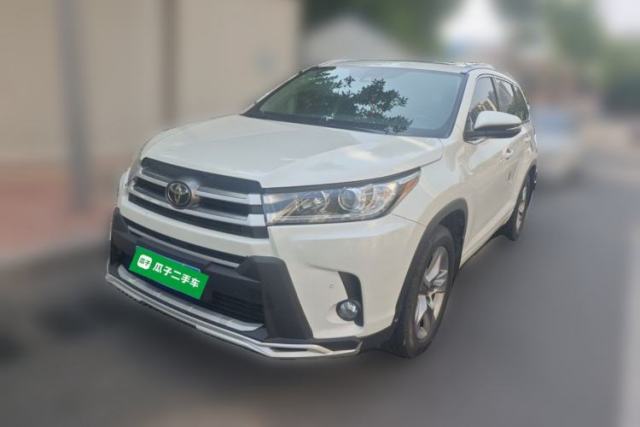Used Toyota Highlander 2018 2.0T Four-Wheel Drive Luxury Version 7 Seats China VI Standard