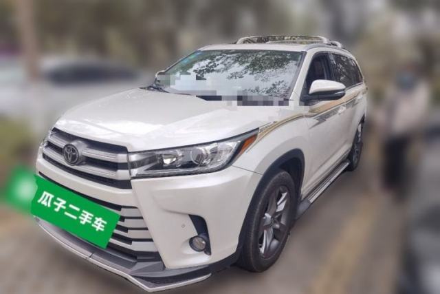 Used Toyota Highlander 2018 2.0T Four-Wheel Drive Luxury Version 7 Seats China VI Standard