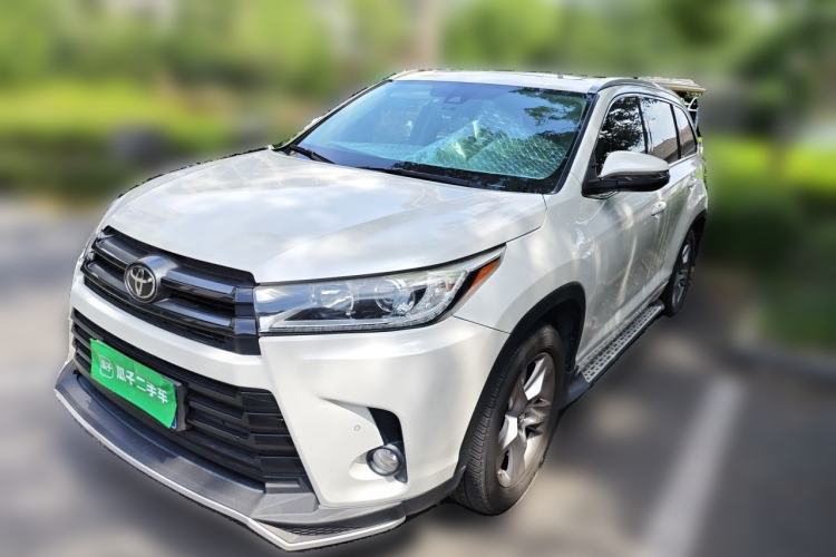 Used Toyota Highlander 2018 2.0T Four-Wheel Drive Luxury Edition 7 Seats China V Emission Standard Guazi used car, China used car export, Used car for sale, Used cars, Cheapest cars for sale