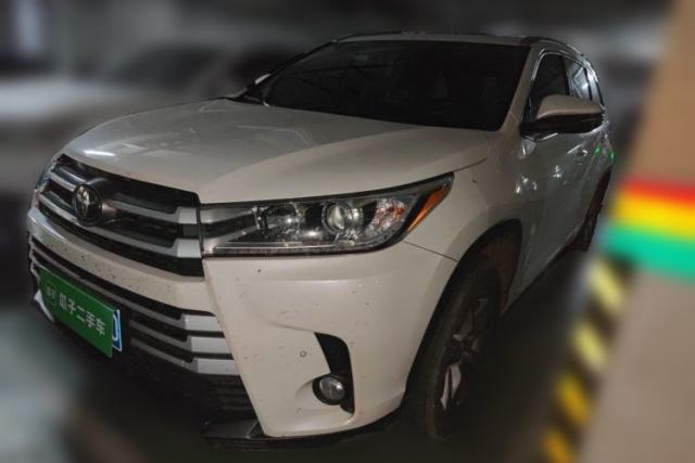 Used Toyota Highlander 2018 2.0T Four-Wheel Drive Luxury Edition 7 Seats China V Emission Standard