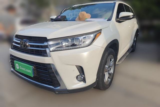 Used Toyota Highlander 2018 2.0T Four-Wheel Drive Prestige Version 7 Seats China VI Standard