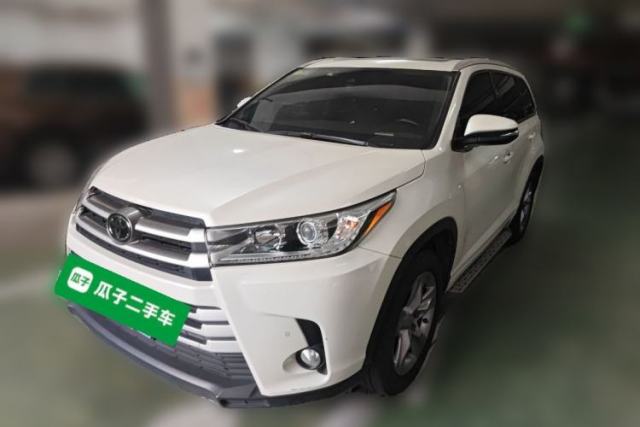 Used Toyota Highlander 2018 2.0T Four-Wheel Drive Luxury Version 7 Seats China VI Standard