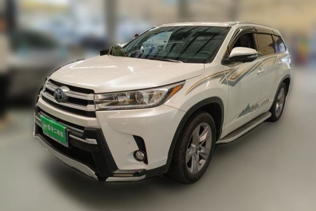 Used Toyota Highlander 2018 2.0T Four-Wheel Drive Luxury Version 7 Seats China VI Standard