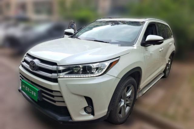 Used Toyota Highlander 2018 2.0T Four-Wheel Drive Luxury Edition 7 Seats China V Emission Standard