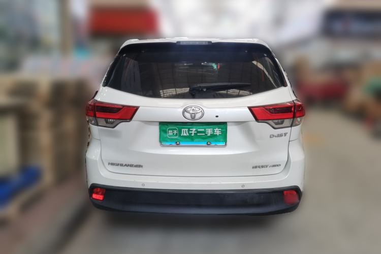 Used Toyota Highlander 2018 2.0T Four-Wheel Drive Prestige Version 7 Seats China VI Standard Rear