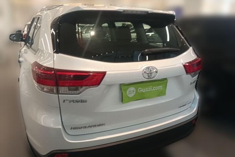 Used Toyota Highlander 2018 2.0T Four-Wheel Drive Luxury Version 7 Seats China VI Standard Rear