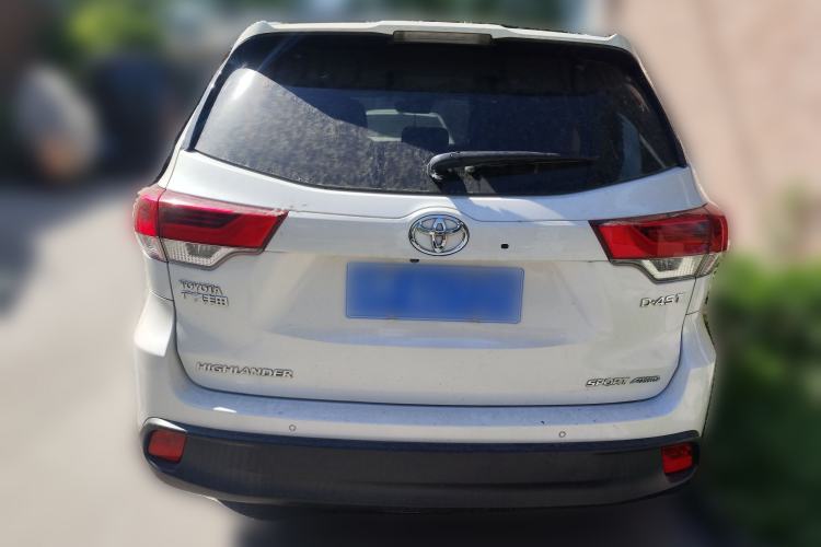 Used Toyota Highlander 2018 2.0T Four-Wheel Drive Prestige Version 7 Seats China V Emission Standard Rear