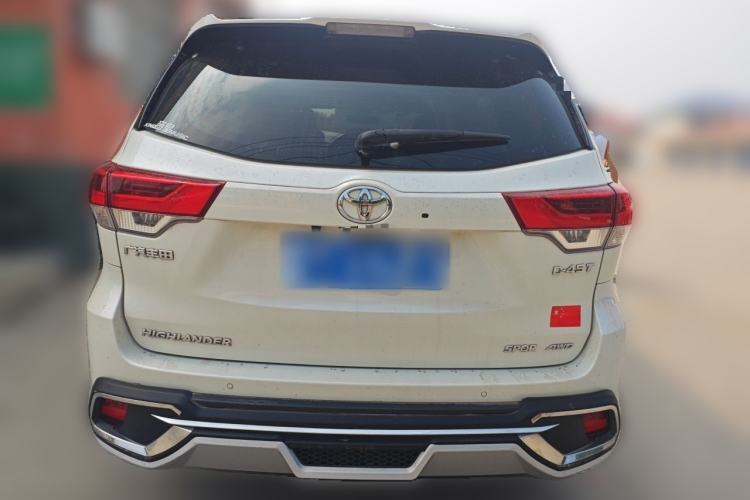 Used Toyota Highlander 2018 2.0T Four-Wheel Drive Prestige Version 7 Seats China VI Standard Rear