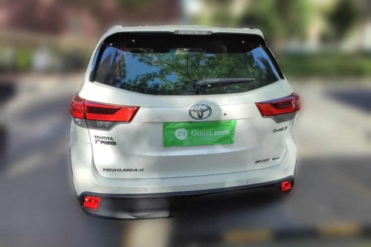 Used Toyota Highlander 2018 2.0T Four-Wheel Drive Prestige Version 7 Seats China VI Standard Rear