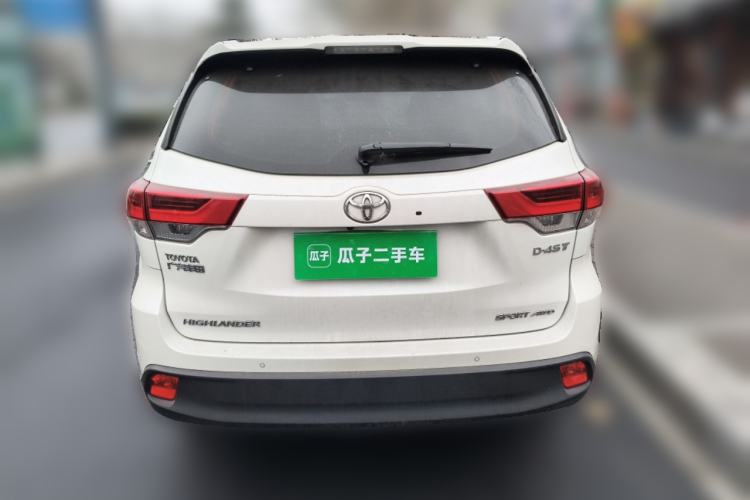 Used Toyota Highlander 2018 2.0T Four-Wheel Drive Prestige Version 7 Seats China V Emission Standard Rear