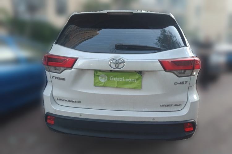 Used Toyota Highlander 2018 2.0T Four-Wheel Drive Luxury Version 7 Seats China VI Standard Rear