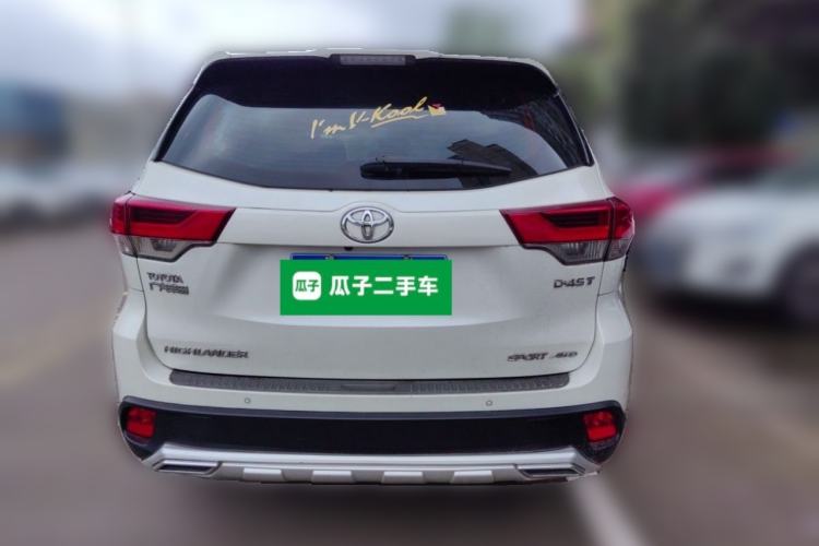 Used Toyota Highlander 2018 2.0T Four-Wheel Drive Luxury Edition 7 Seats China V Emission Standard Rear