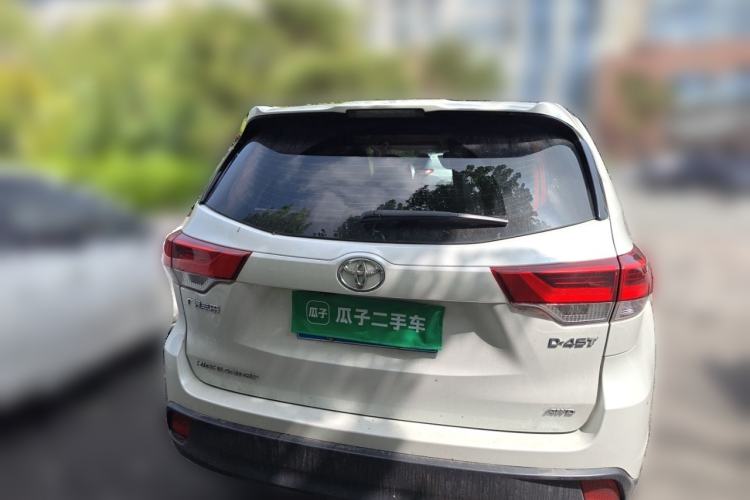 Used Toyota Highlander 2018 2.0T Four-Wheel Drive Elite Edition 7 Seats China VI Standard Rear