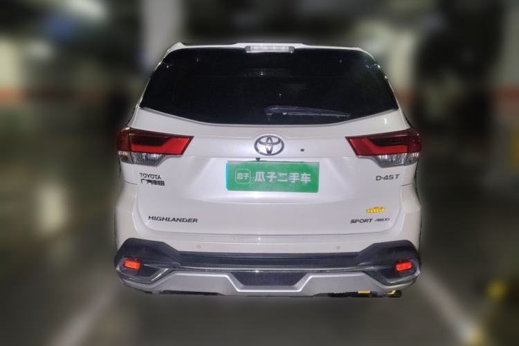 Used Toyota Highlander 2018 2.0T Four-Wheel Drive Prestige Version 7 Seats China V Emission Standard Rear