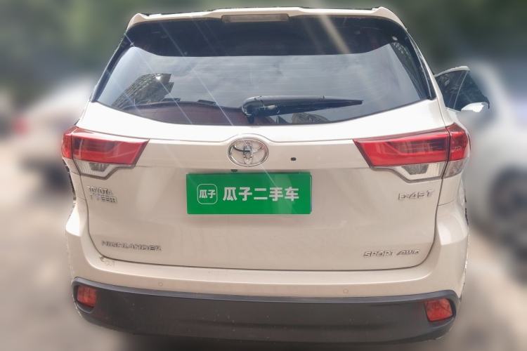 Used Toyota Highlander 2018 2.0T Four-Wheel Drive Prestige Version 7 Seats China V Emission Standard Rear