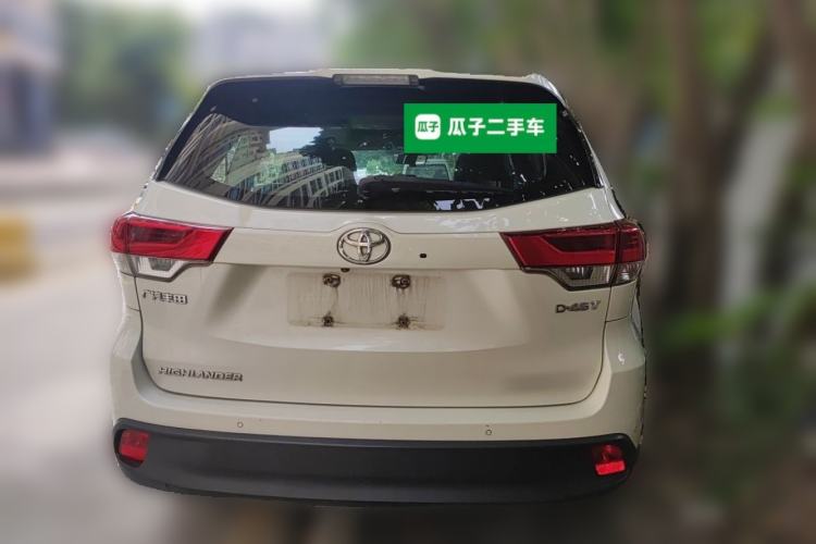 Used Toyota Highlander 2018 2.0T Four-Wheel Drive Supreme Edition 7-Seater China VI Rear