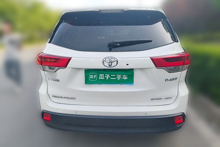 Used Toyota Highlander 2018 2.0T Four-Wheel Drive Prestige Version 7 Seats China V Emission Standard Rear
